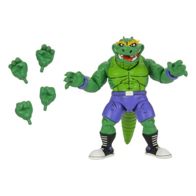 Teenage Mutant Ninja Turtles (Archie Comics) Stump Wrestling Leatherhead Akcijska Figura 18 Cm