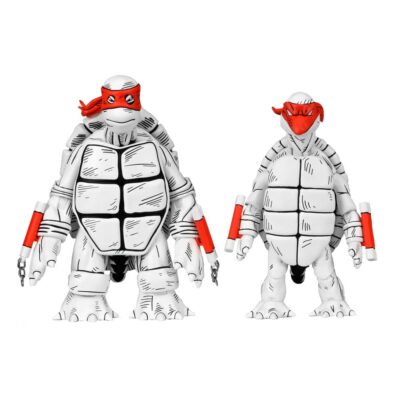 Teenage Mutant Ninja Turtles (Mirage Comics) Duo Pack Black And White First Turtles Akcijska Figura 18 Cm