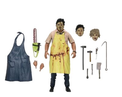 Texas Chainsaw Massacre Clothed Leatherface 50th Anniversary Akcijska Figura 20 Cm