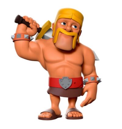 The World Of Clash Barbarian Minix Figura 12 Cm