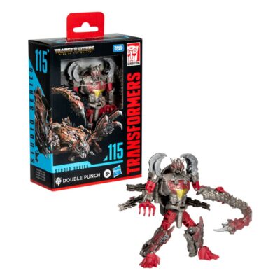 Transformers Rise Of The Beasts Generations Studio Series Deluxe Class Action Figure Double Punch 11 Cm