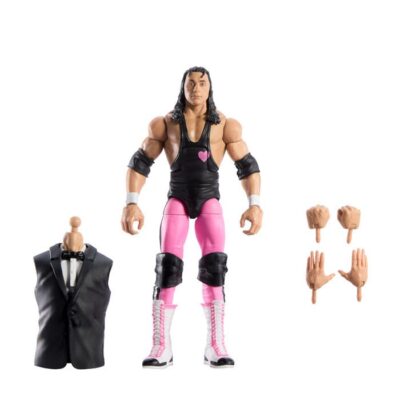 WWE WrestleMania Elite Collection Action Figure Bret Hit Man Hart 15 Cm