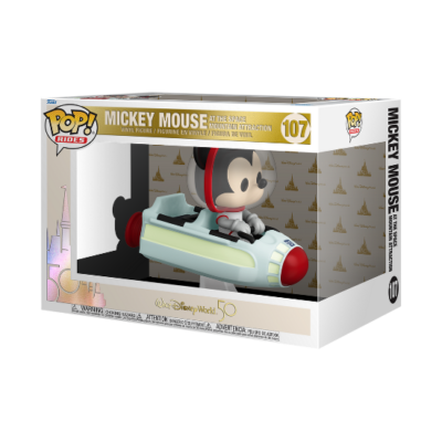 Walt Disney World 50th Anniversary POP! Rides Super Deluxe Vinyl Figure Space Mountain 13 Cm