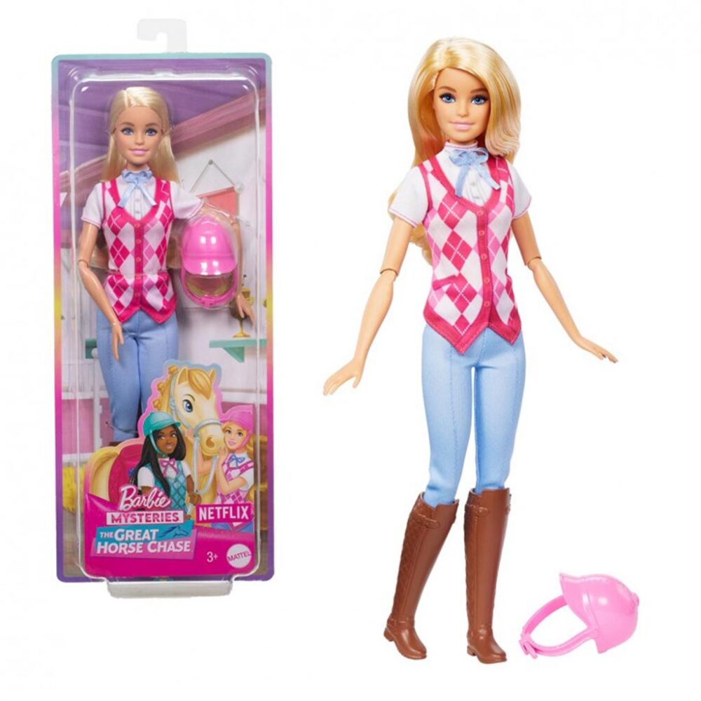 Barbie Mysteries Lutka Jahačica