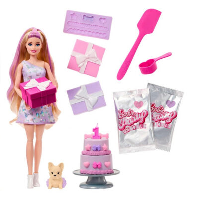 Barbie Party Set Lutka S Dodacima