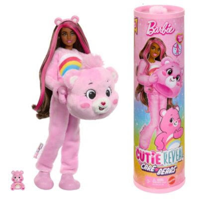 Barbie Lutka Cutie Reveal Care Bears