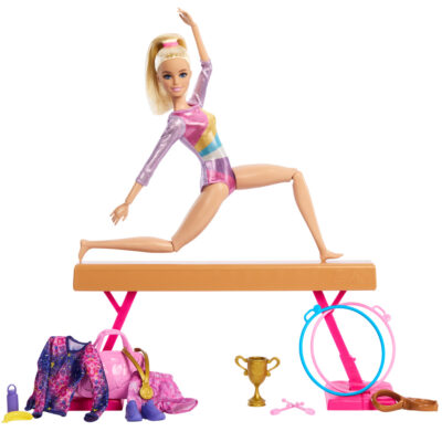 Barbie Lutka Gimnastičarka S Dodacima