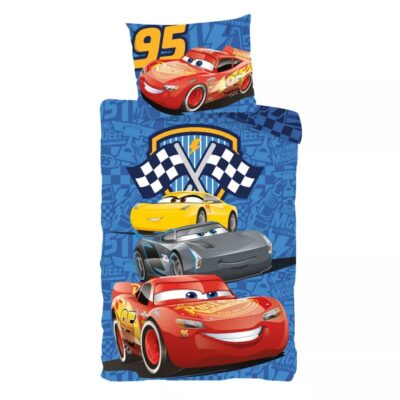 Disney Cars Posteljina 100x135 Cm, 40x60 Cm