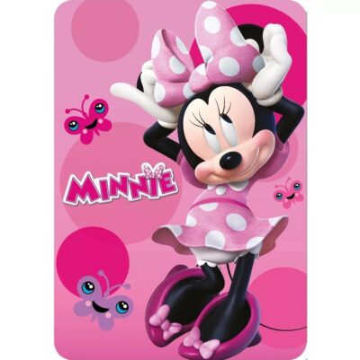 Disney Minnie Mouse Flis Deka 100x140 Cm