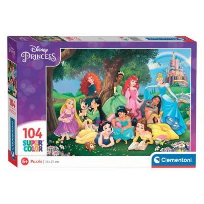 Disney Princess Puzzle 104 Komada Supercolor