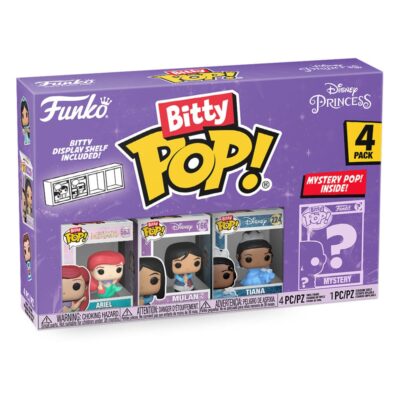 Disney Princesses Funko Bitty POP! Vinyl Figure 4 Pack 2,5 Cm