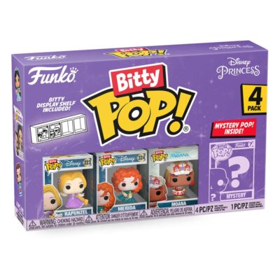 Disney Princesses Funko Bitty POP! Vinyl Figure 4 Pack 2,5 Cm