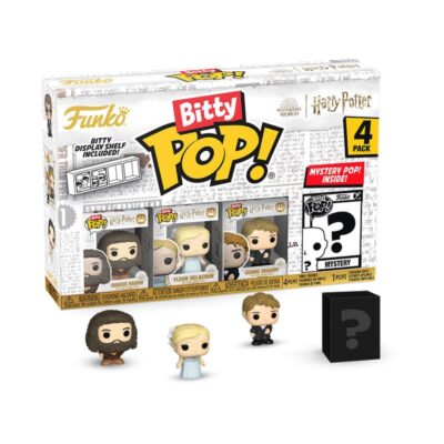 Harry Potter And The Goblet Of Fire Funko Bitty POP! Hagrid Vinyl Figure 4 Pack 2,5 Cm