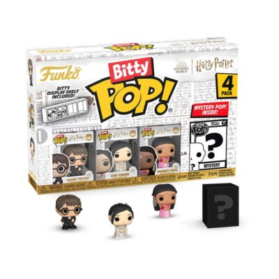 Harry Potter and the Goblet of Fire Funko Bitty POP! Harry Vinyl Figure 4-Pack 2,5 cm