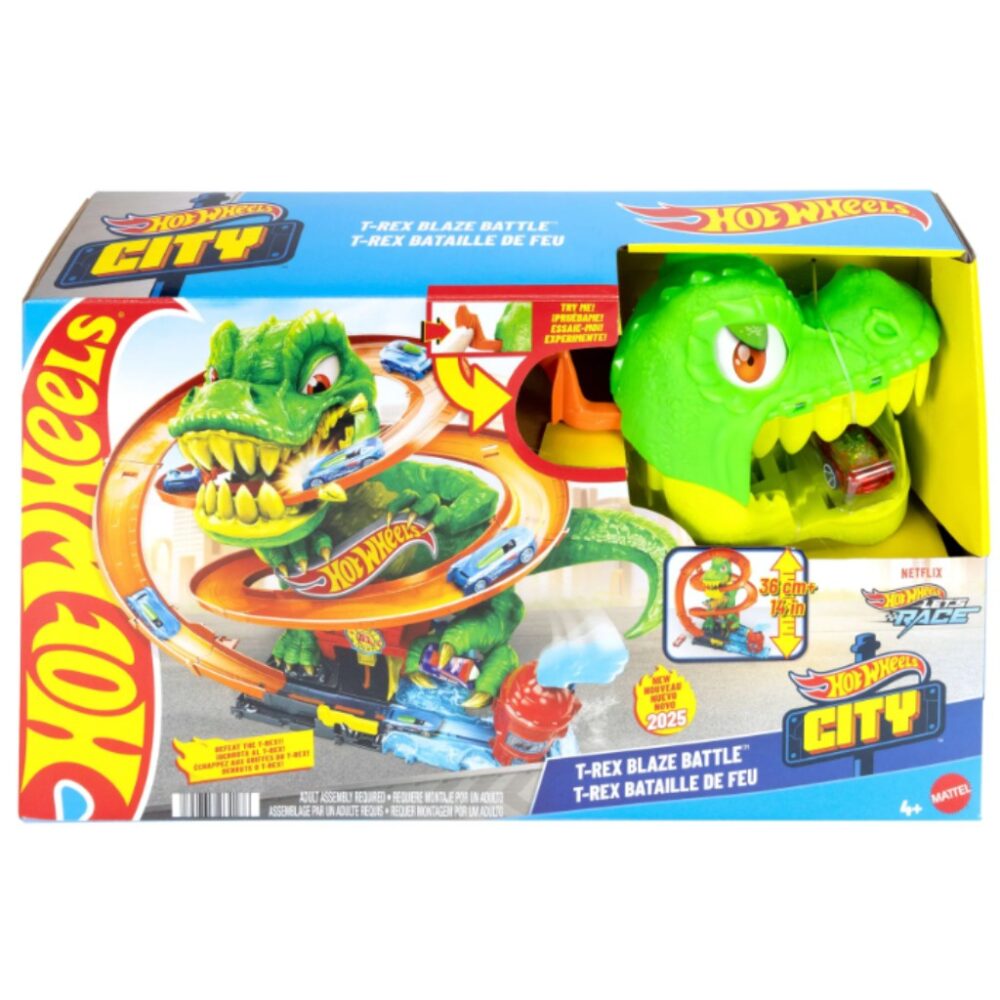 Hot Wheels T Rex Set Staza