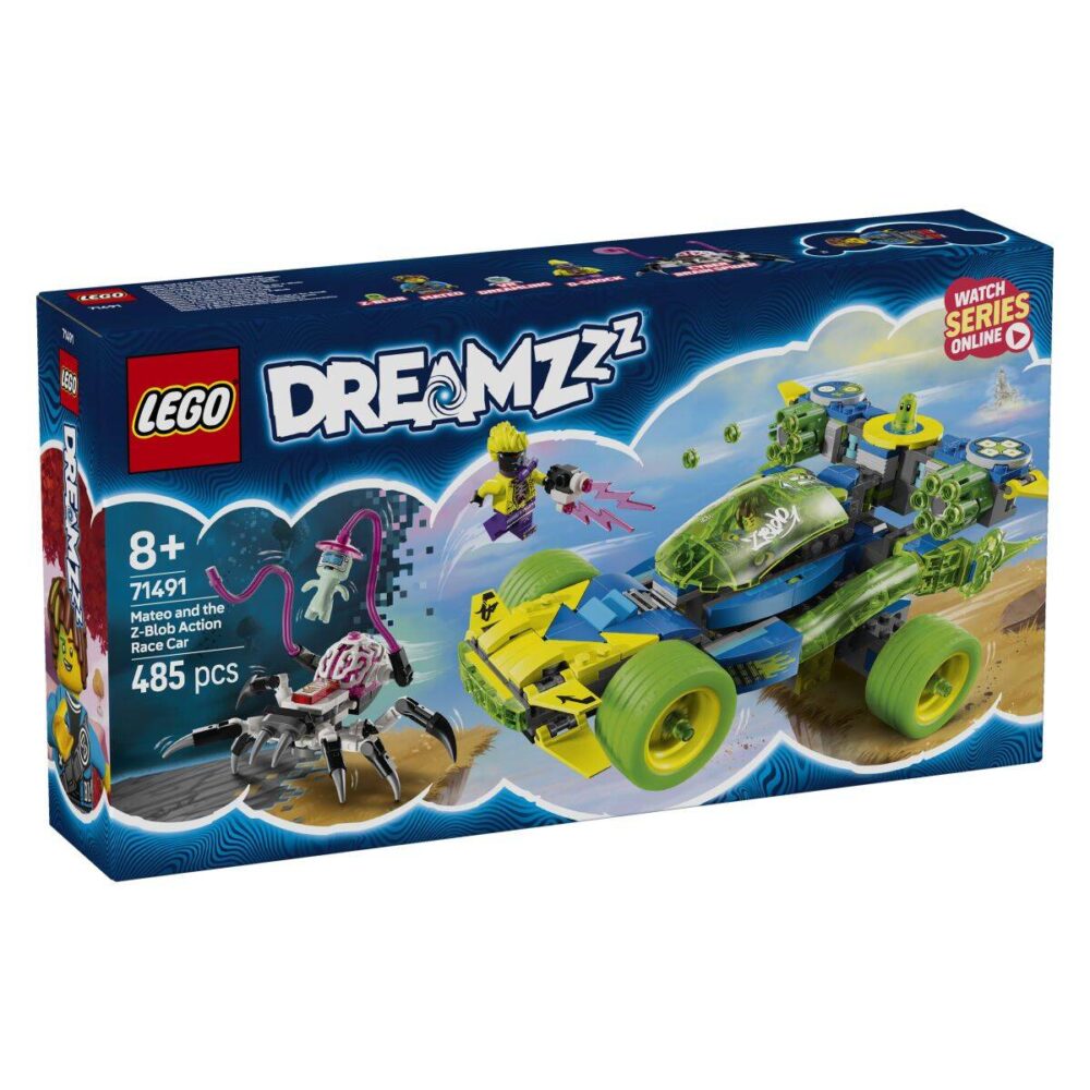 LEGO DREAMZZZ 71491 Mateo I Akcijski Trkaći Automobil Z Blob