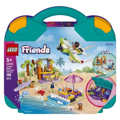 LEGO Friends 42672 Kreativni Kovčeg Za Plažu I Putovanja