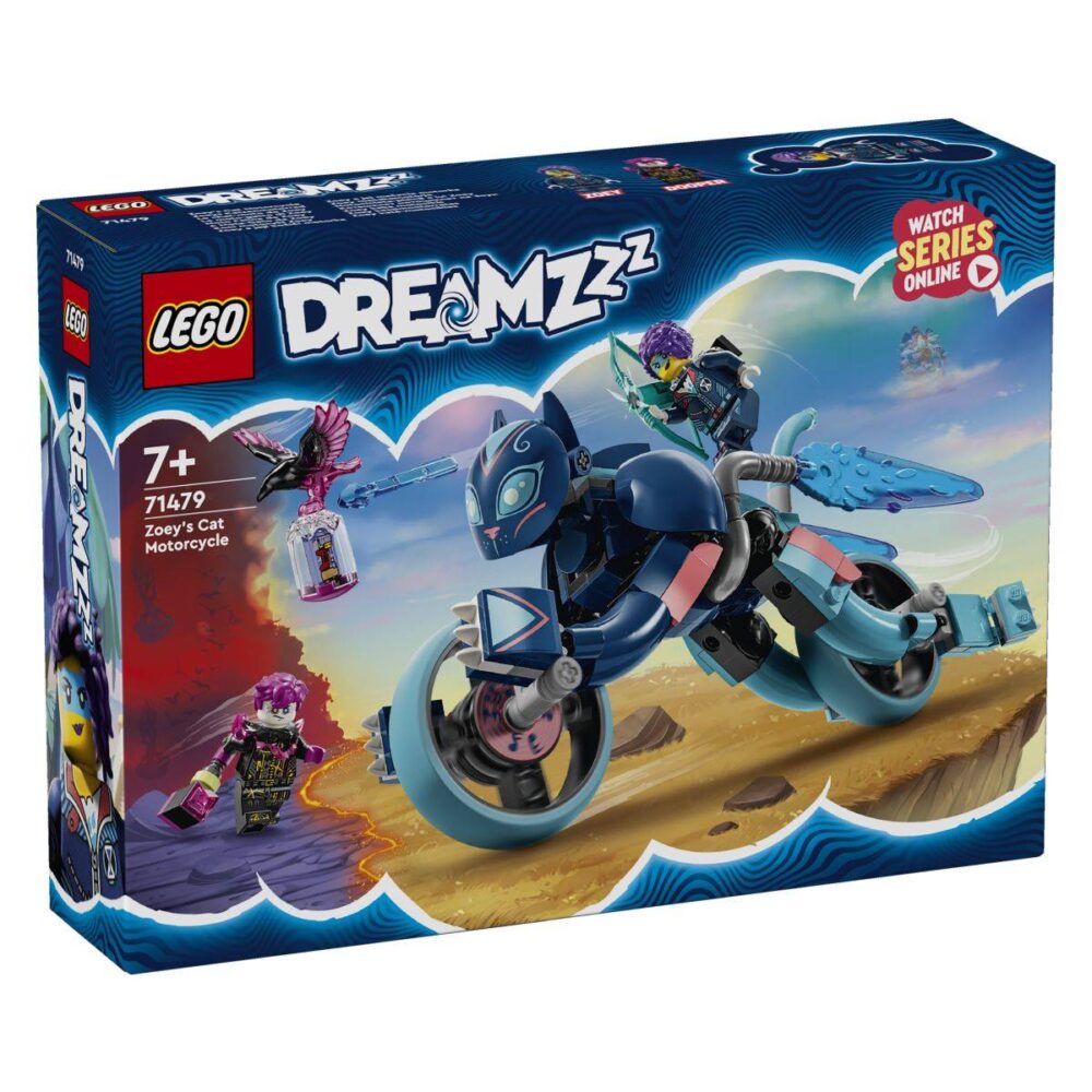 LEGO® DREAMZZZ 71479 Zoeyn Motocikl Mačak