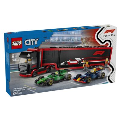 Lego City 60445 Kamion Za F1 S Autima RB20 I AMR24