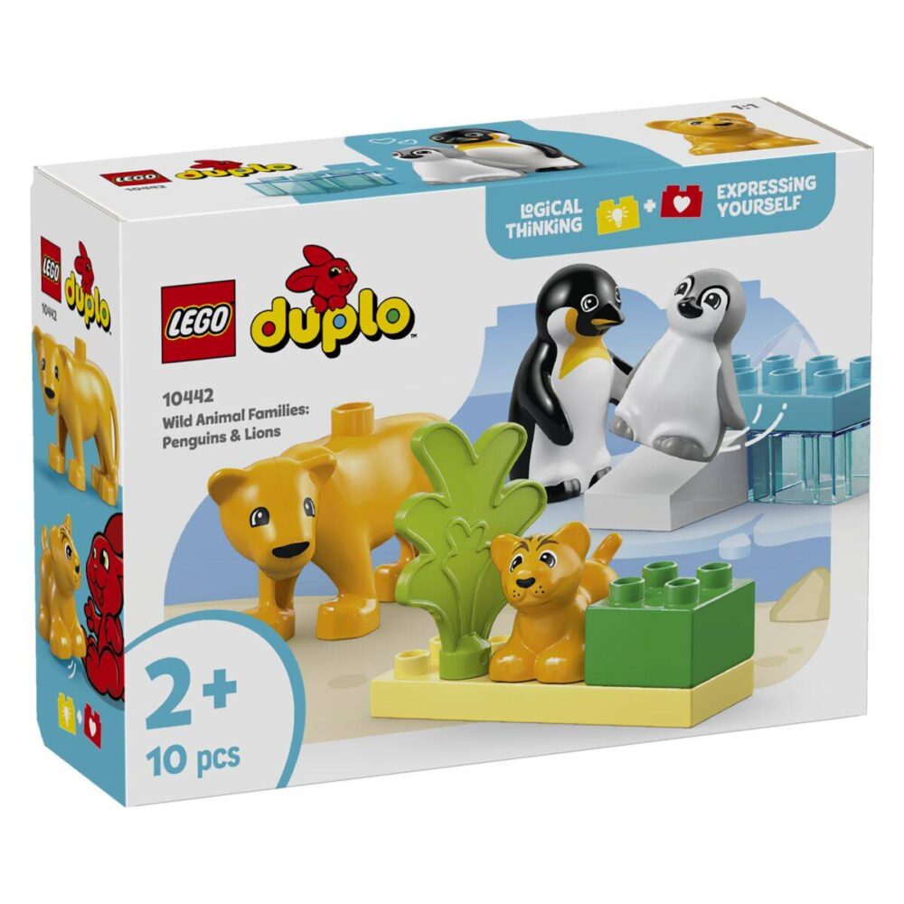 Lego Duplo 10442 Obitelji Divljih životinja Pingvini I Lavovi