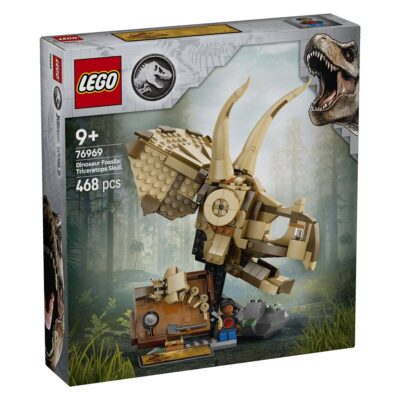 Lego Jurassic World 76969 Fosili Dinosaura Lubanja Triceratopsa