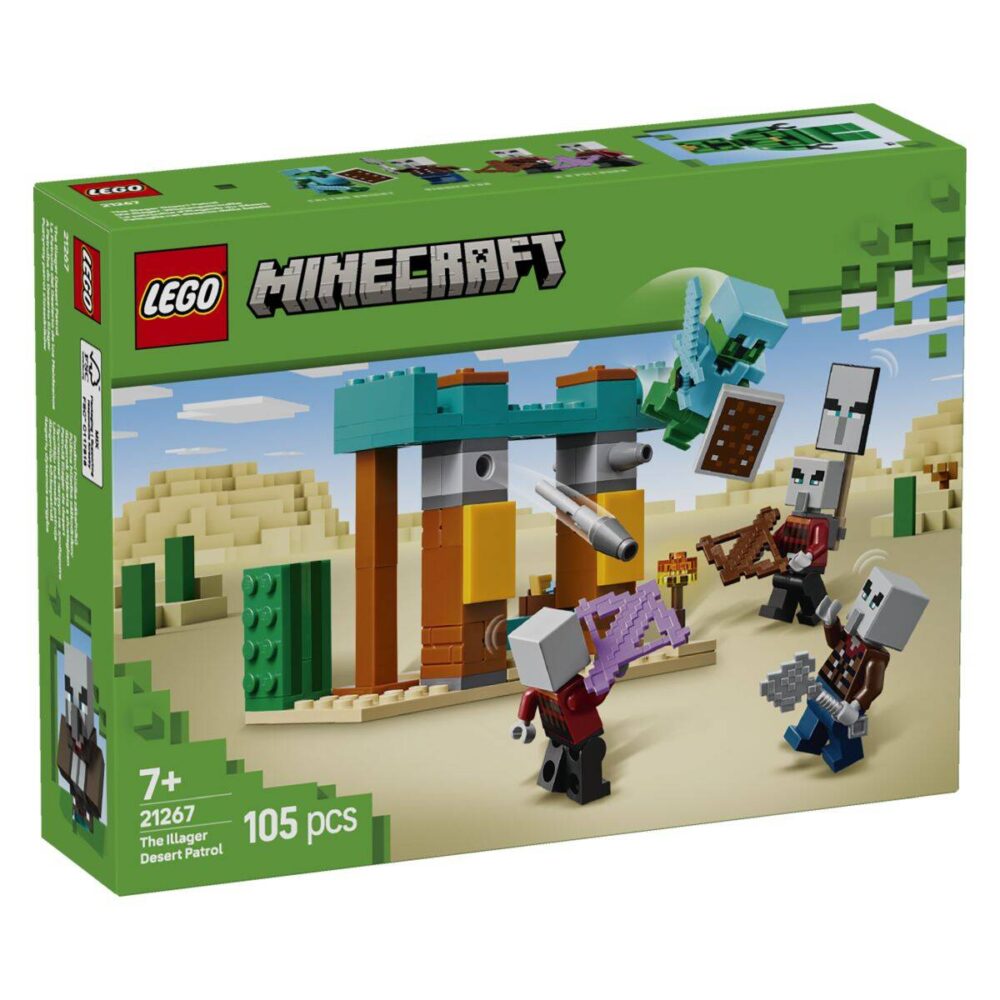 Lego Minecraft 21267 Illageri U Pustinjskoj Patroli