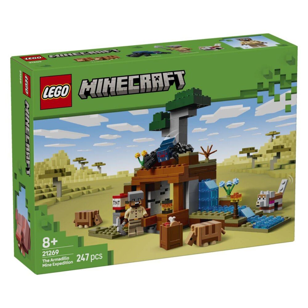 Lego Minecraft 21269 Rudarska ekspedicija s pasancem