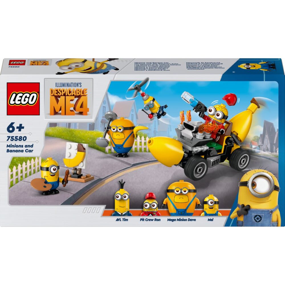 Lego Minions 75580 Minioni I Auto S Bananama