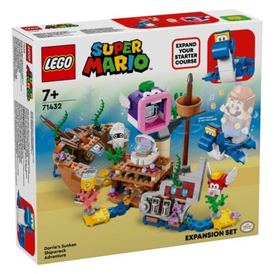 Lego Super Mario 71432 Dorrie U Podvodnoj Pustolovini Na Olupini – Proširena Staza