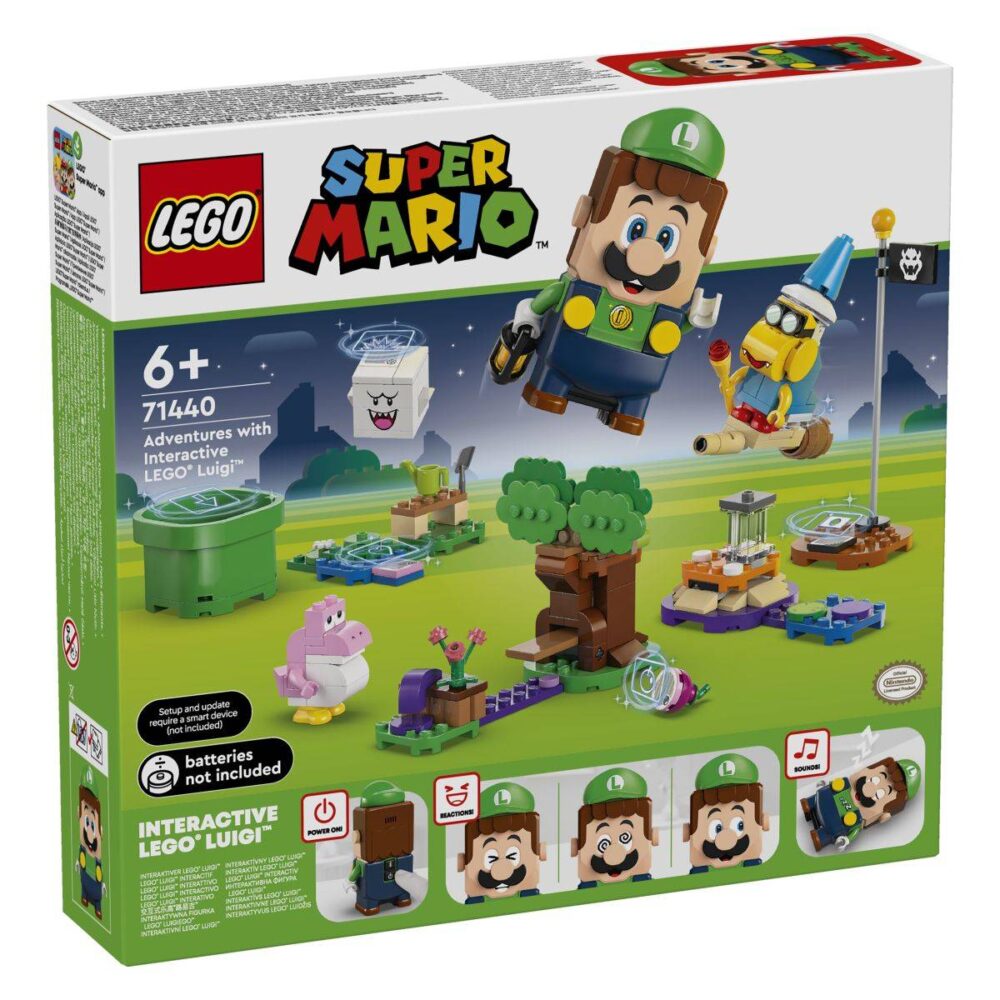 Lego Super Mario 71440 Interaktivni LEGO Luigi I Pustolovine