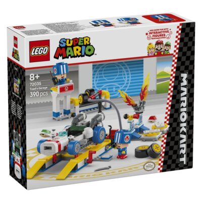 Lego Super Mario 72035 Mario Kart – Toad S Garažom