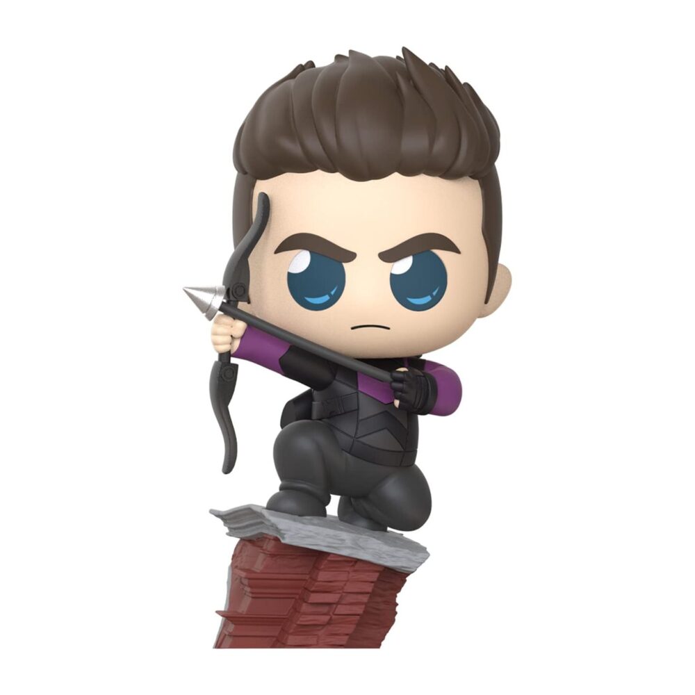 Marvel Collection #032 Cosbaby Hawkeye Mini Figura 8 Cm CBX097 1