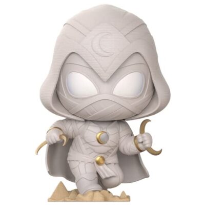 Marvel Collection #035 Cosbaby Moon Knight Mini Figura 8 Cm CBX101 1