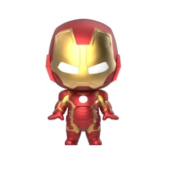 Marvel Collection #042 Cosbaby Iron Man Mini Figura 8 Cm CBX148 2