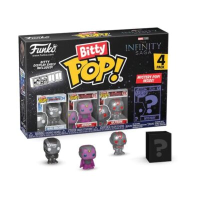 Marvel Funko Bitty POP! Iron Man Vinyl Figure 4 Pack 2,5 Cm