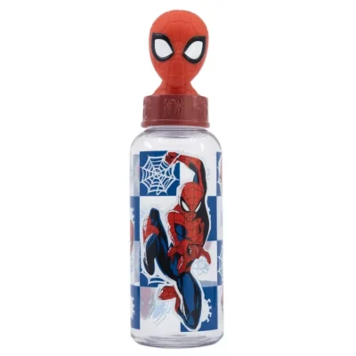 Marvel Spider Man Plastična Boca S 3D Figurom