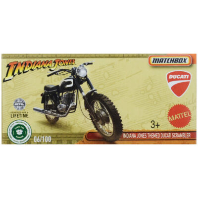 Matchbox Indiana Jones Ducati Scrambler Motor