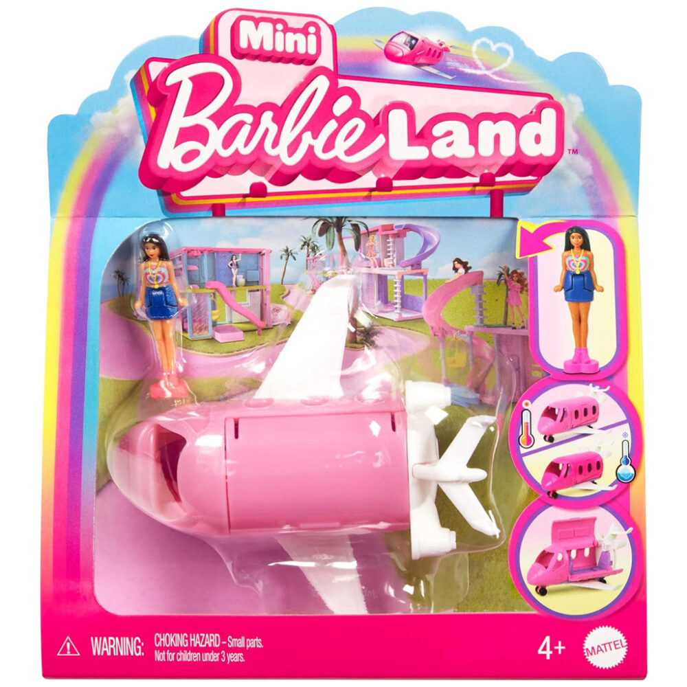 Mini Barbie Land Lutka I Avion