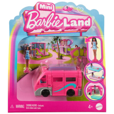 Mini Barbie Land lutka i kamper