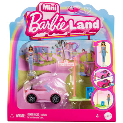 Mini Barbie Land Lutka I Vozilo