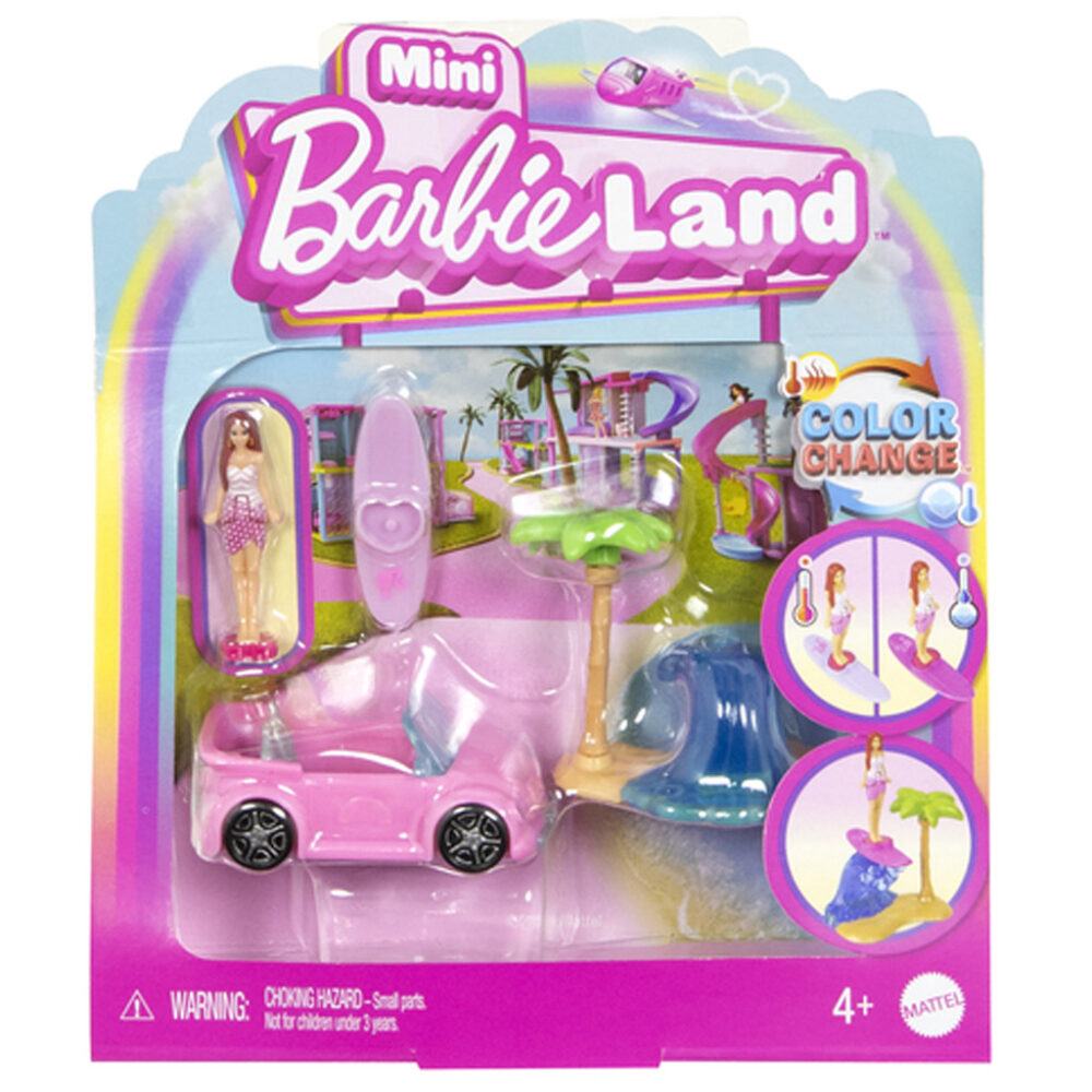 Mini Barbie Land Lutka I Vozilo