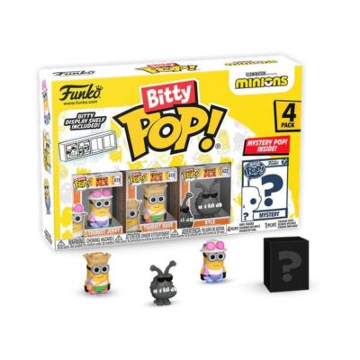 Minions Funko Bitty POP! Young Gru Vinyl Figure 4 Pack 2,5 Cm