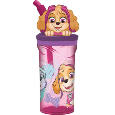 Paw Patrol 3D čaša Sa Slamkom 360 Ml