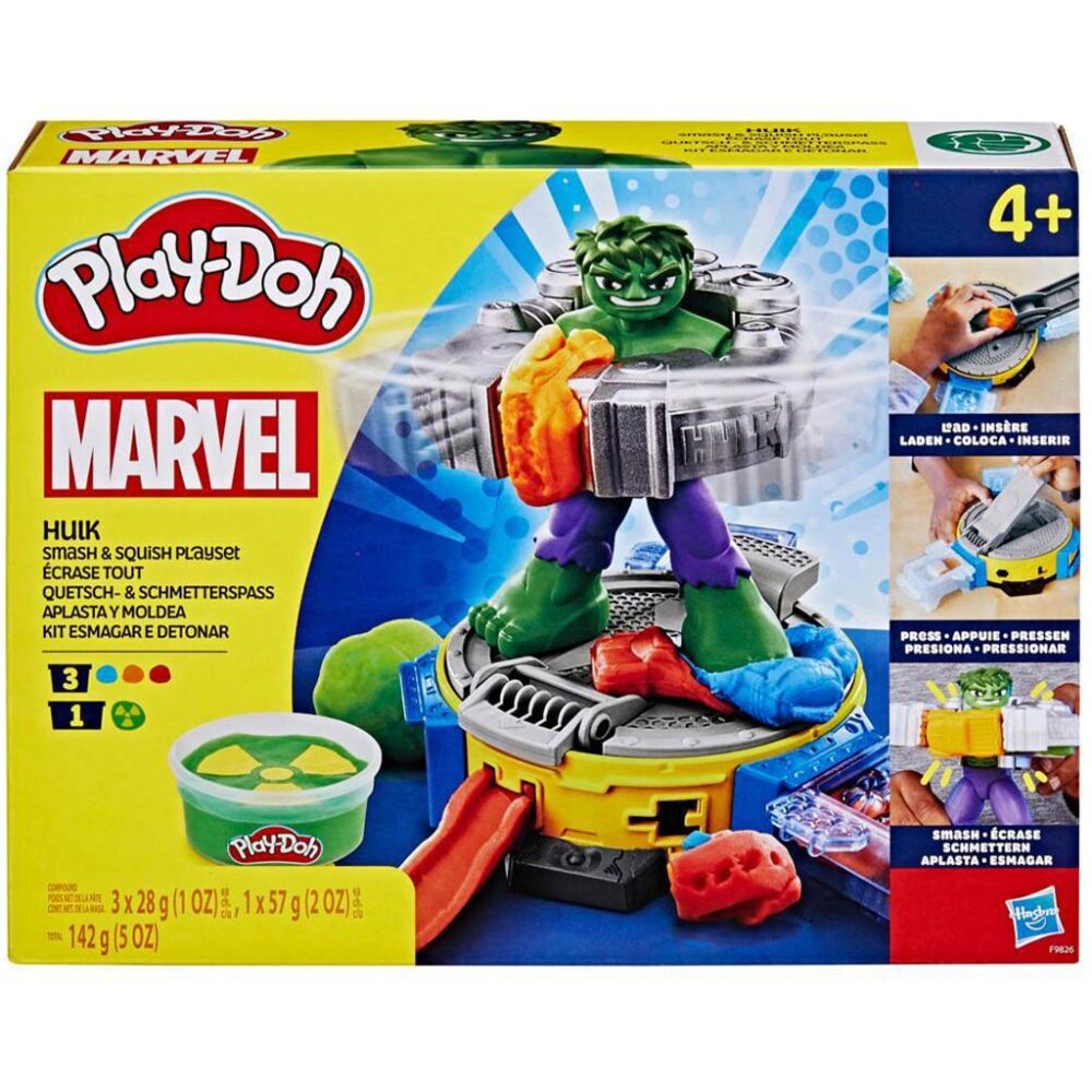 Play Doh Marvel Hulk Smash & Squish Set Za Igru