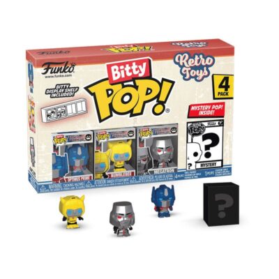 Retro Toys Funko Bitty POP! Transformers Vinyl Figure 4 Pack 2,5 Cm