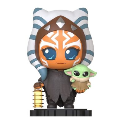 Star Wars Collection #016 Cosbaby Ahsoka Tano With Grogu Mini Figura 8 Cm CBX110