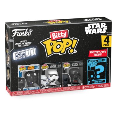 Star Wars Funko Bitty POP! Darth Vader Vinyl Figure 4 Pack 2,5 Cm