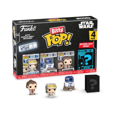 Star Wars Funko Bitty POP! Luke Vinyl Figure 4 Pack 2,5 Cm