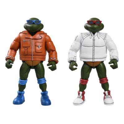 Teenage Mutant Ninja Turtles (Cartoon) Duo Pack Punk Leo & Punk Raph Akcijska Figura 18 Cm