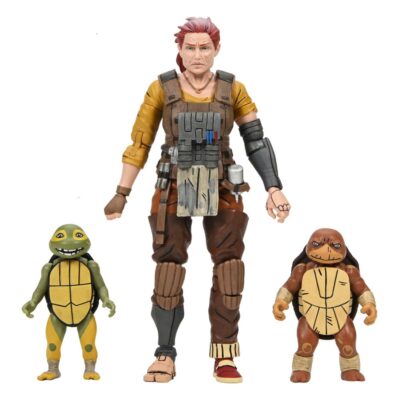 Teenage Mutant Ninja Turtles (The Last Ronin The Lost Years) Grammy April With Baby Yi & Moja Akcijska Figura 18 Cm